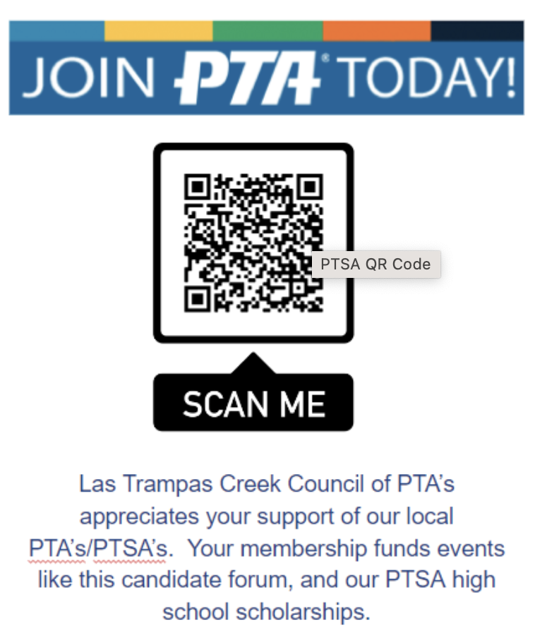 PTSA QR Code